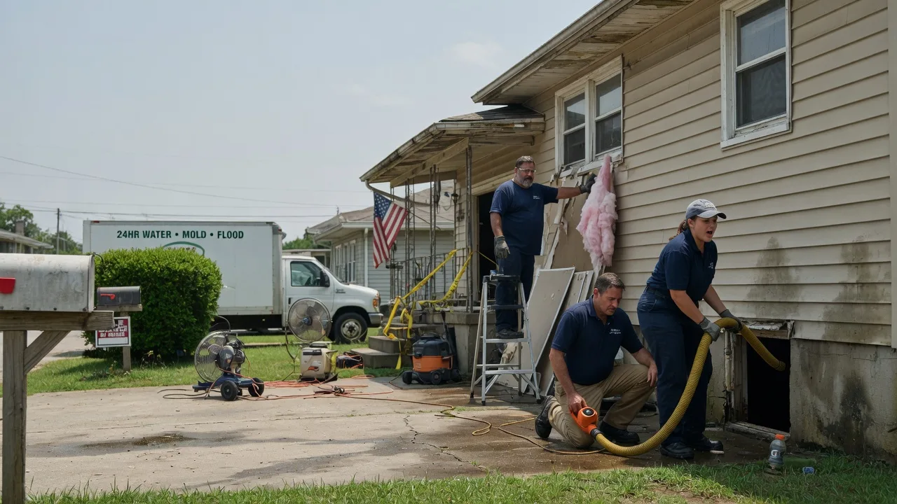 Water Damage Repair in Hepzibah, WV near me